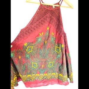 Free People Dress Size Medium fall colors